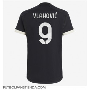 Juventus Dusan Vlahovic #9 Tercera Equipación 2023-24 Manga Corta